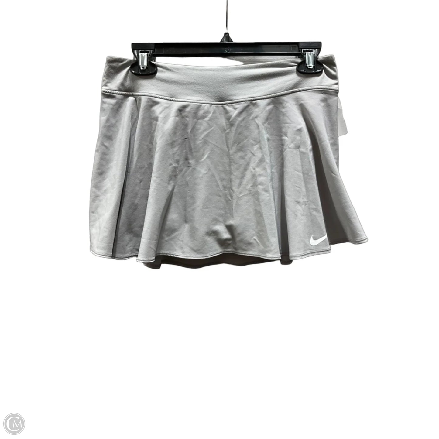 Athletic Skort By Nike Apparel In Grey, Size: M