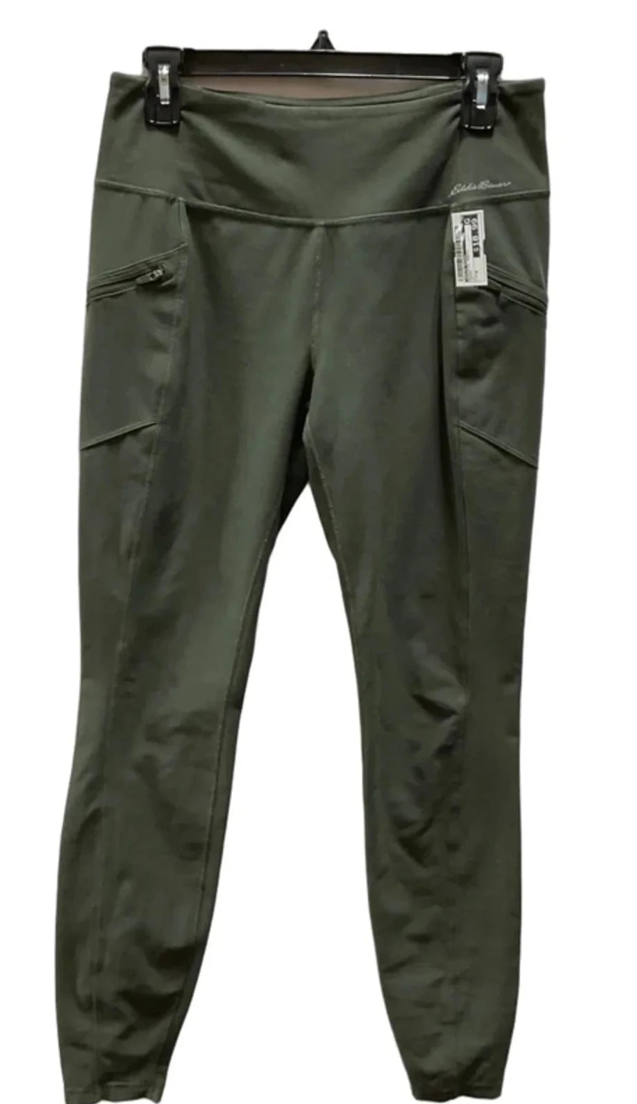 Athletic Pants By Eddie Bauer In Green, Size: M
