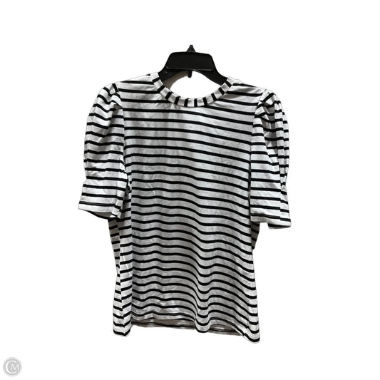Top Short Sleeve By Dokotoo In Striped Pattern, Size: M