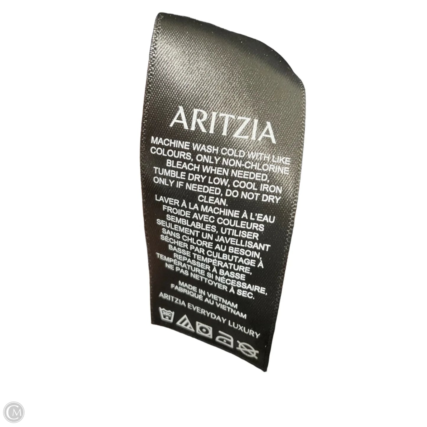 Top Long Sleeve By Aritzia In Black, Size: S