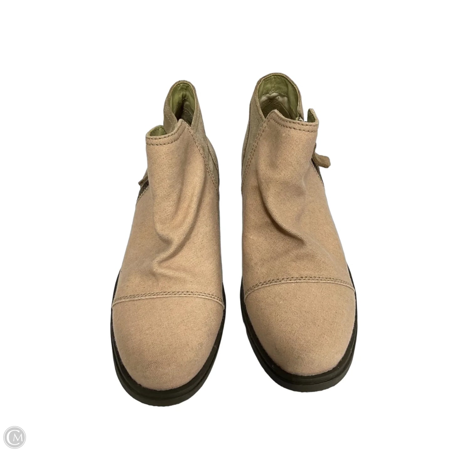 Boots Ankle Flats By Sorel In Beige, Size: 7.5