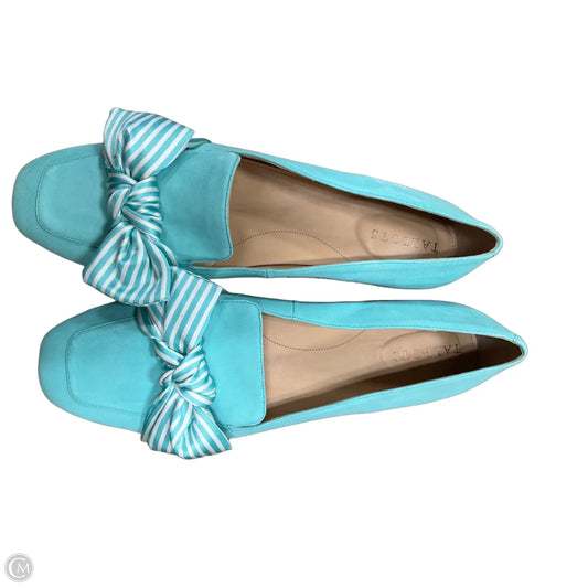 Shoes Flats By Talbots In Aqua, Size: 11