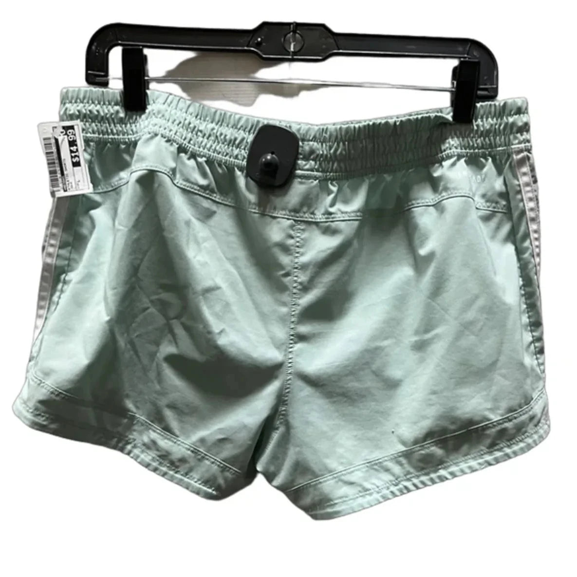 Athletic Shorts By Adidas In Aqua, Size: L