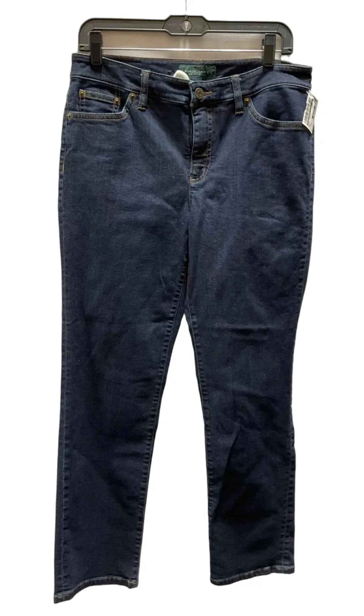 Jeans Straight By Ralph Lauren In Blue, Size: 10