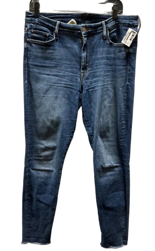 Jeans Skinny By Mother In Blue, Size: 8