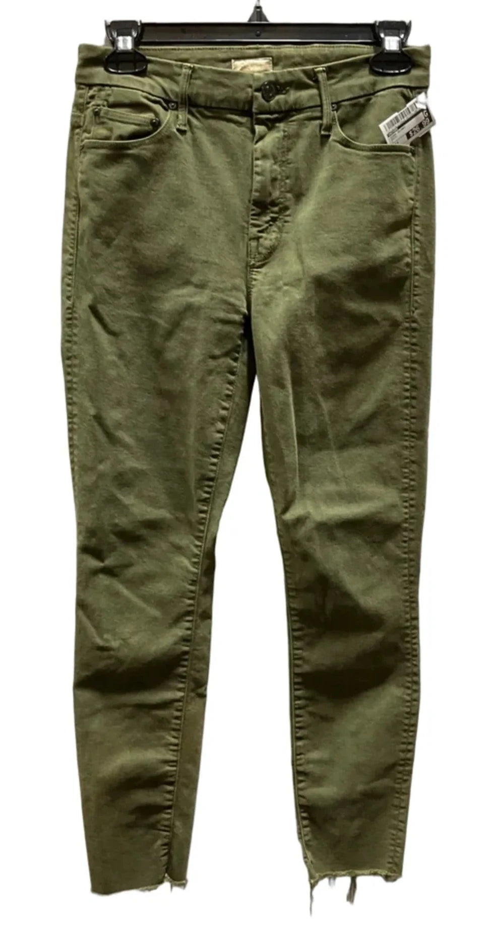 Jeans Skinny By Mother In Green, Size: 4