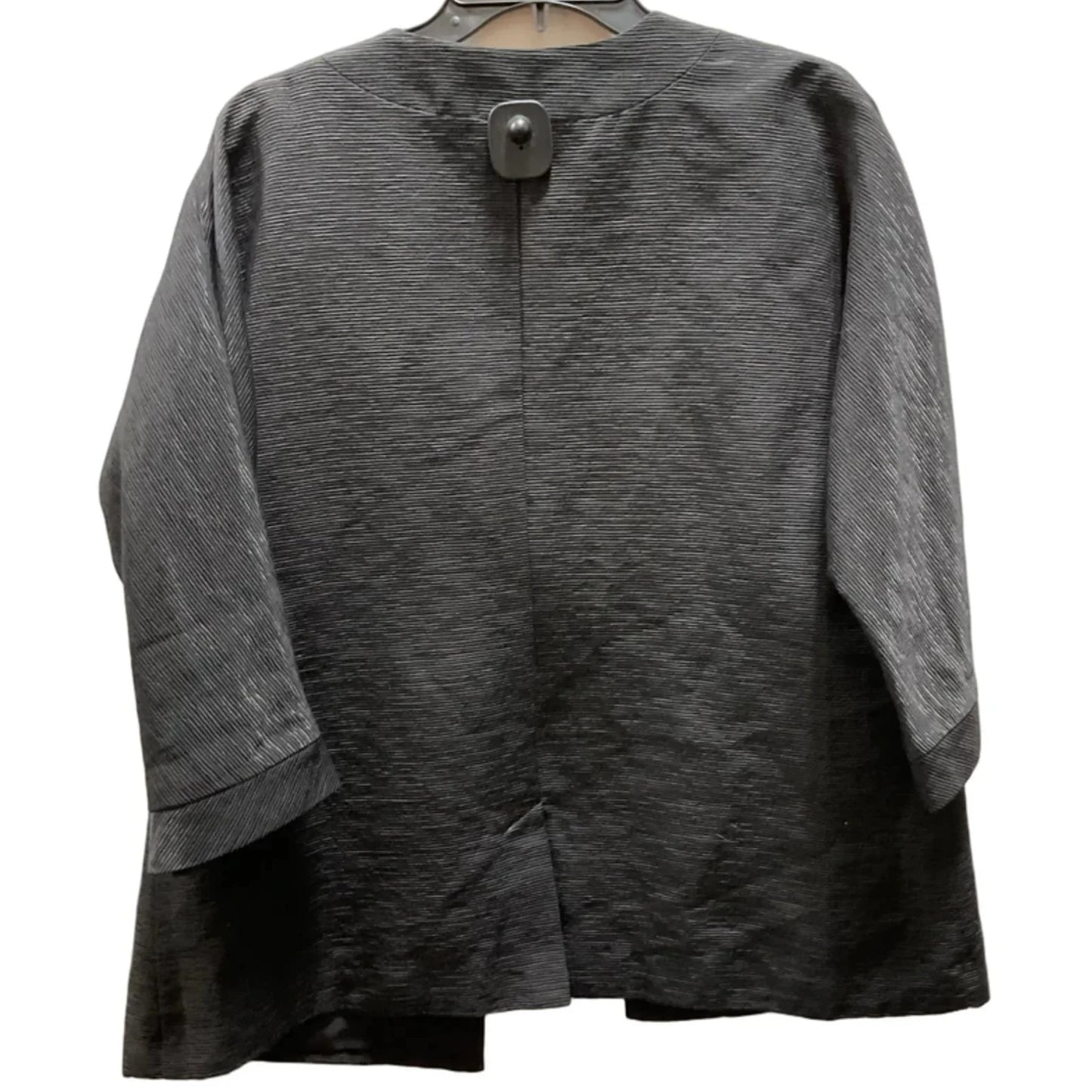 Jacket Other By Eileen Fisher In Black, Size: L