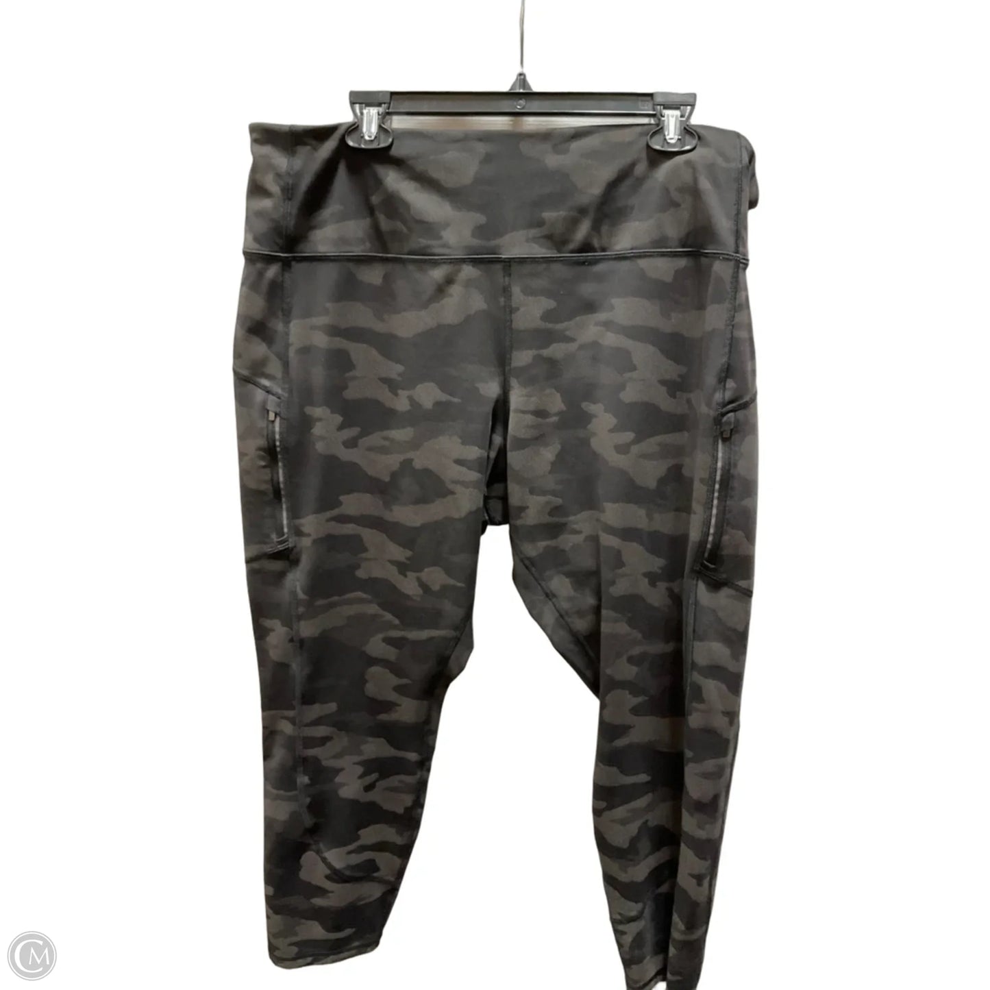 Athletic Leggings By Athleta In Camouflage Print, Size: 3x