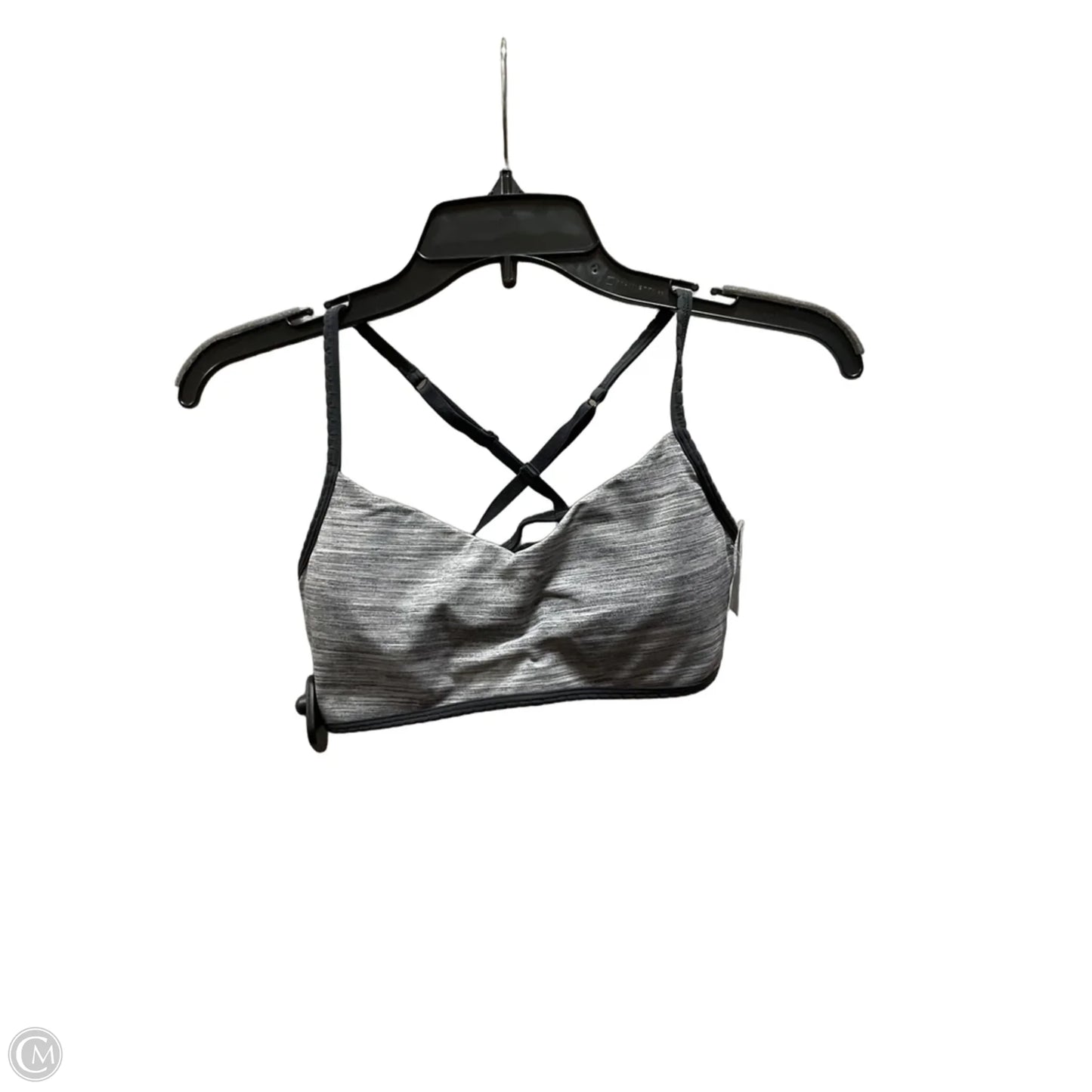 Athletic Bra By Lululemon In Grey, Size: 8