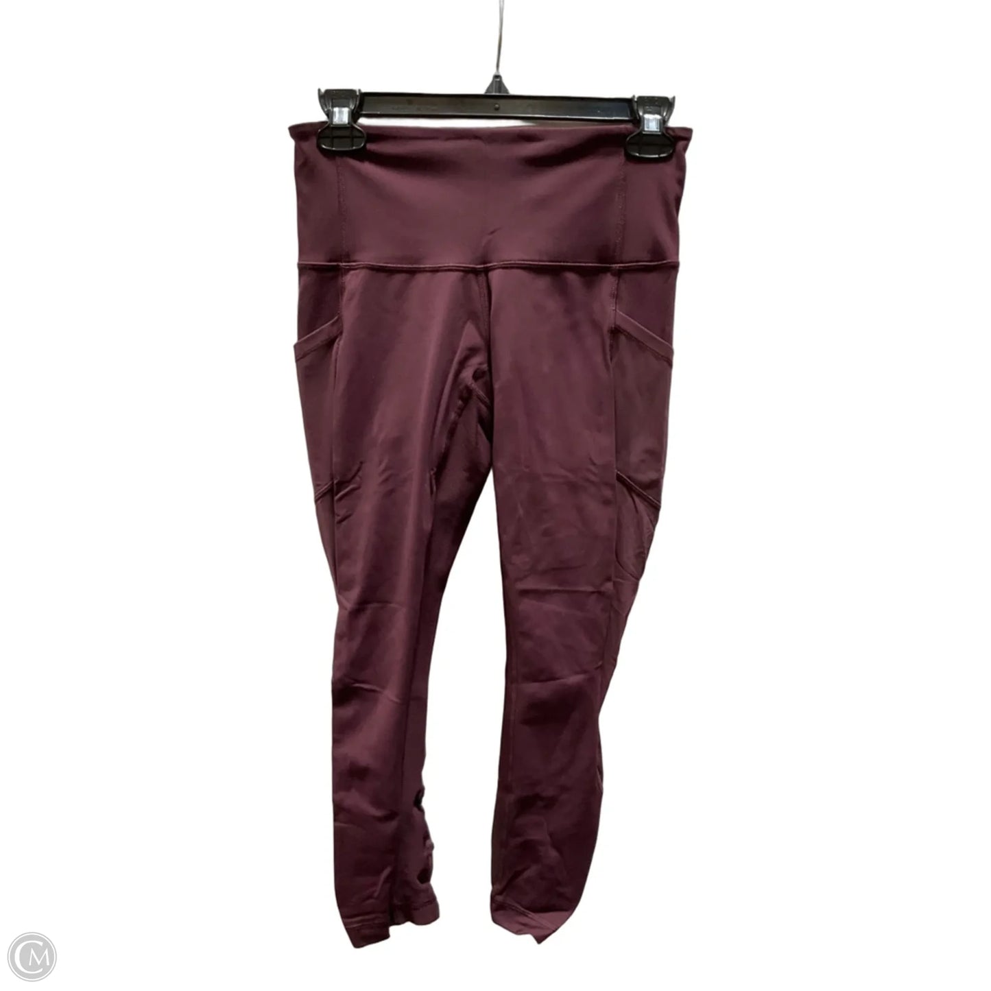Athletic Leggings By Lululemon In Red, Size: 6