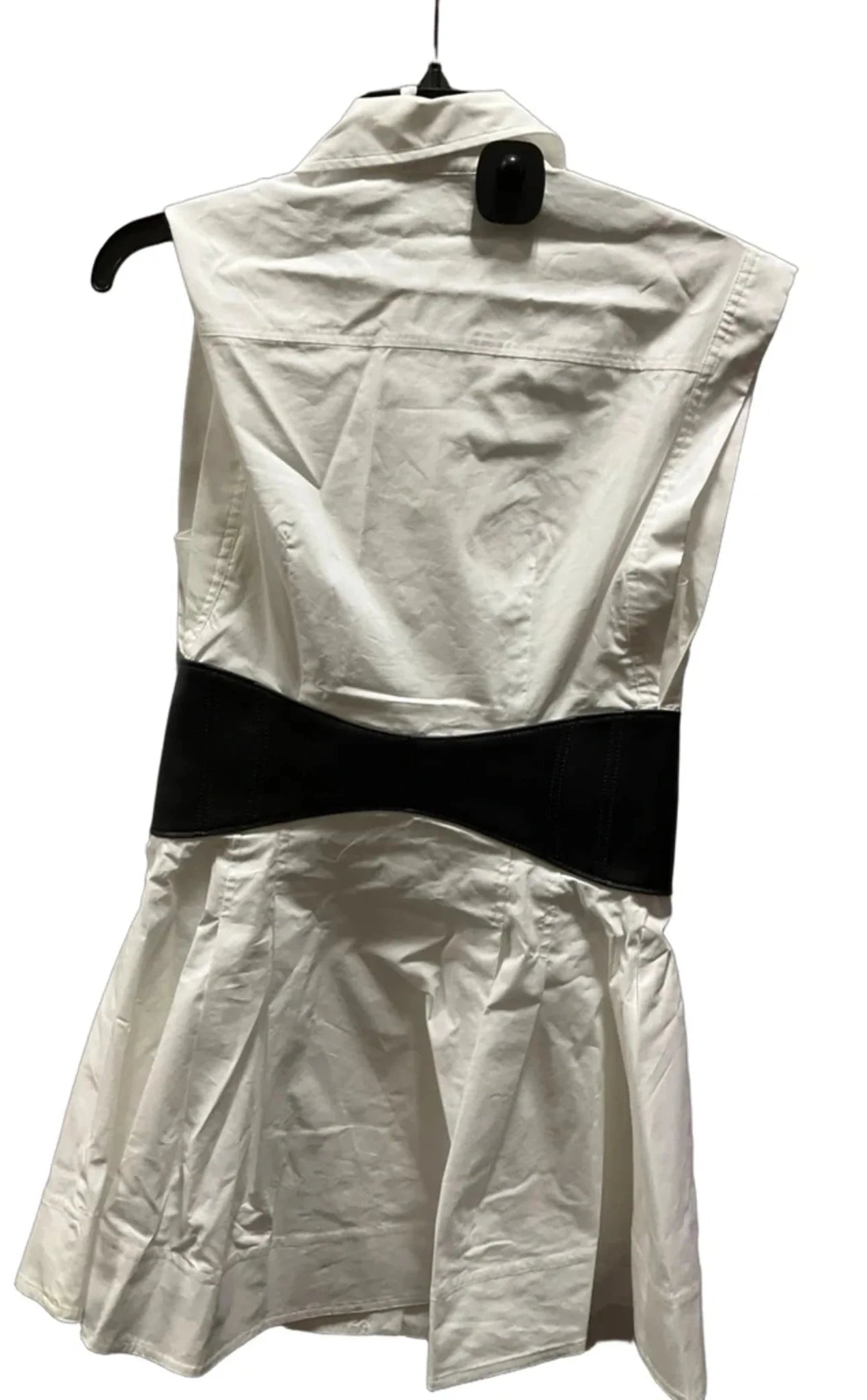 Dress Casual Midi By Cma In Black & White, Size: S