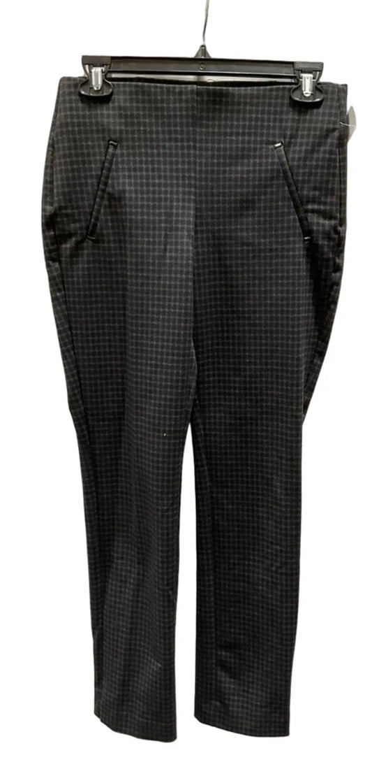 Pants Dress By Chicos In Black & Grey, Size: 2