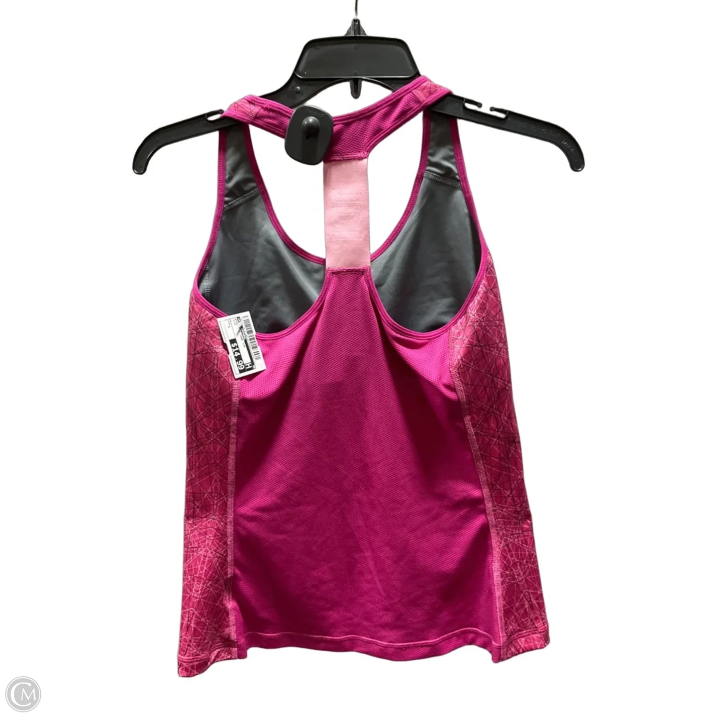 Athletic Tank Top By Nike Apparel In Pink, Size: L