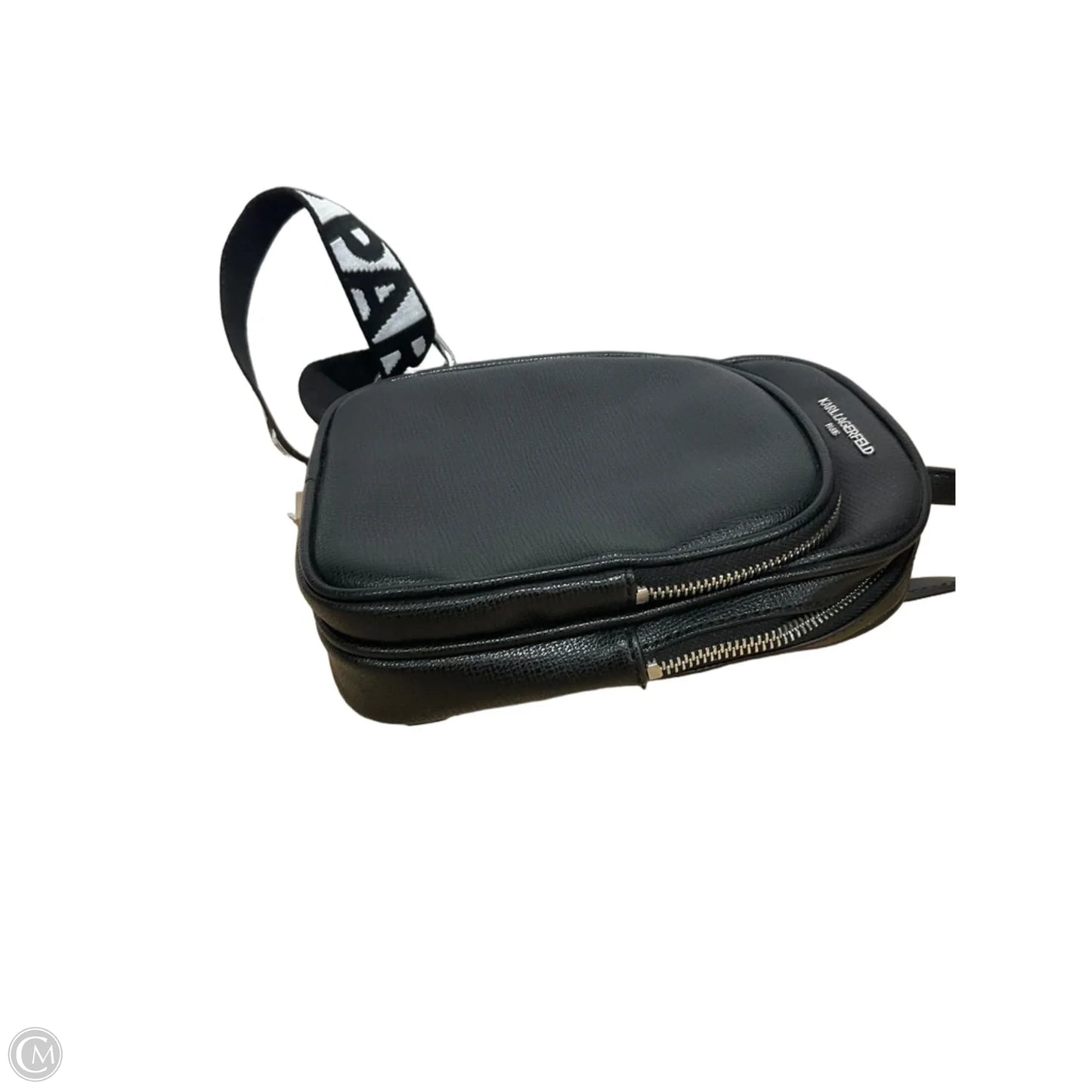 Belt Bag Designer By Karl Lagerfeld, Size: Medium