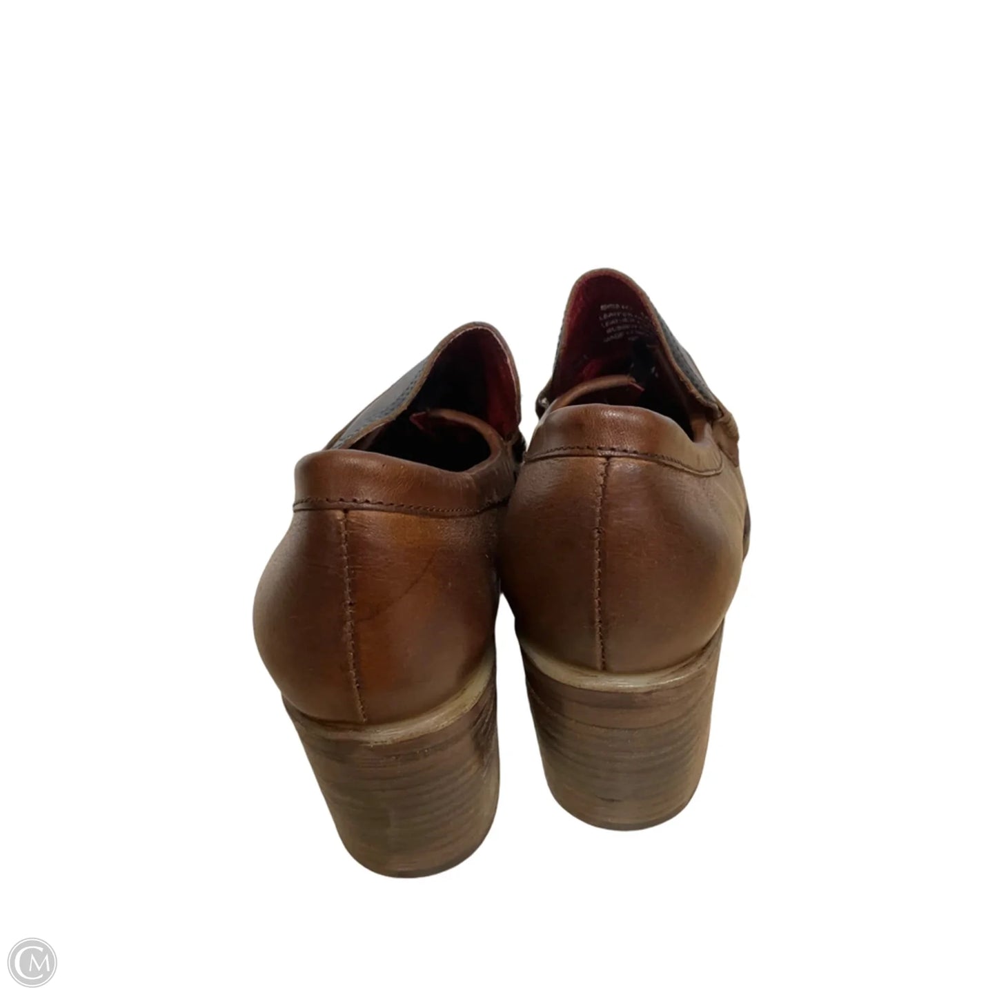Shoes Heels Block By Freebird In Brown, Size: 10