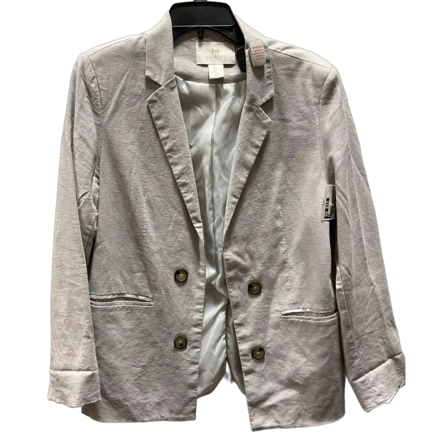 Blazer By H For Halston In Beige, Size: L