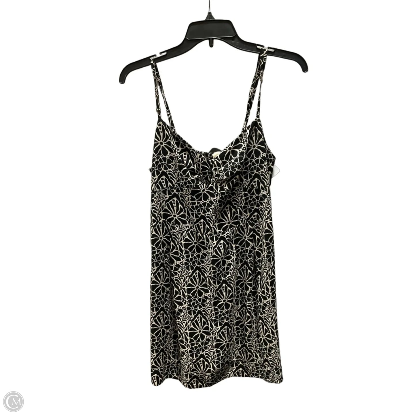 Dress Casual Short By Cma In Black & Cream, Size: L