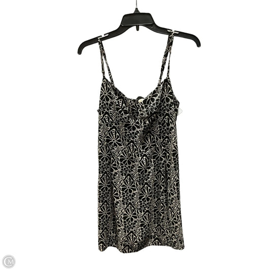 Dress Casual Short By Cma In Black & Cream, Size: L