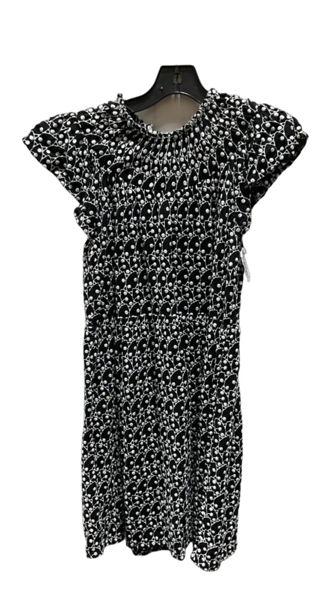 Dress Casual Midi By Loft In Black & White, Size: S