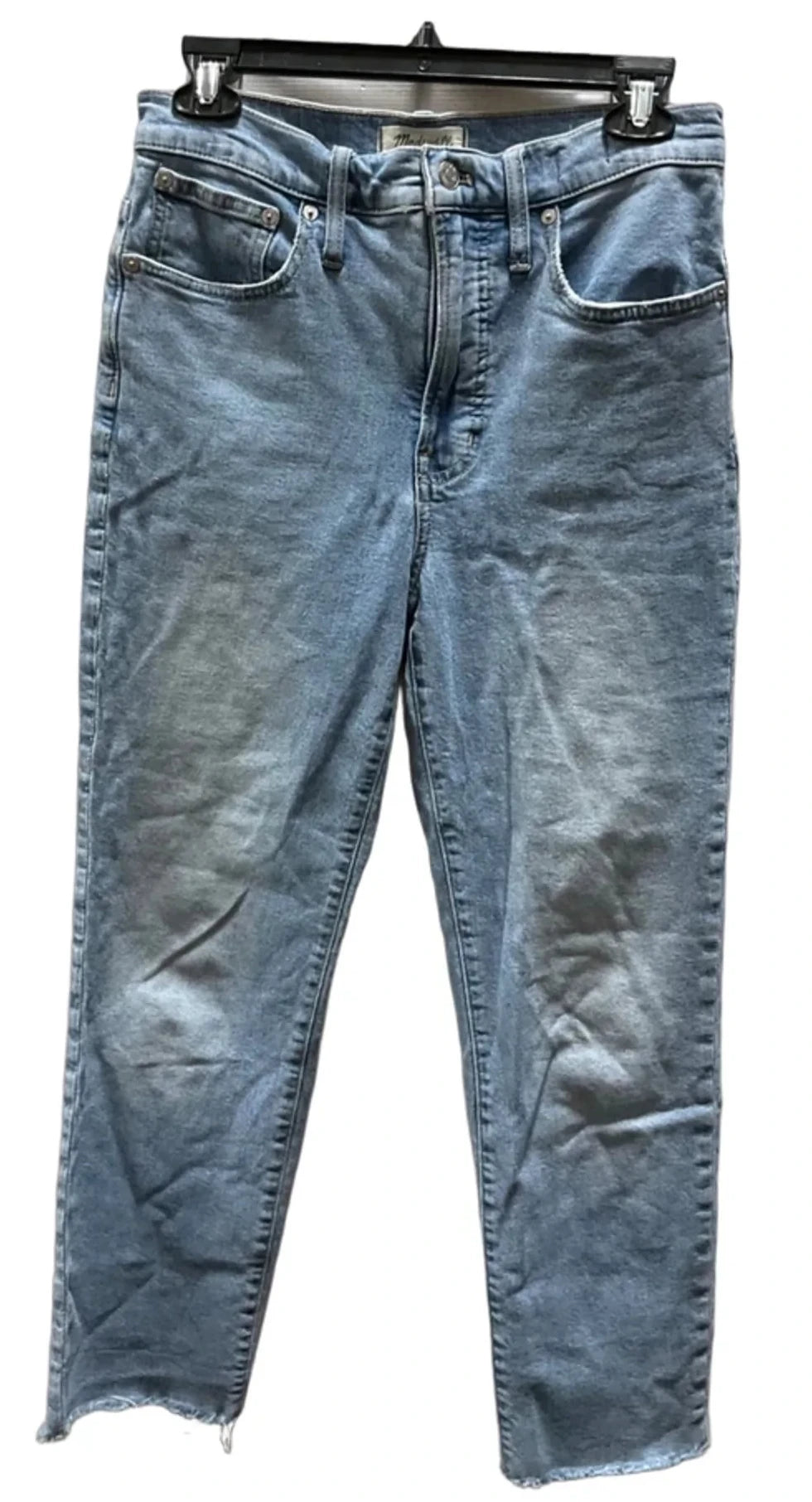 Jeans Straight By Madewell In Blue, Size: 4