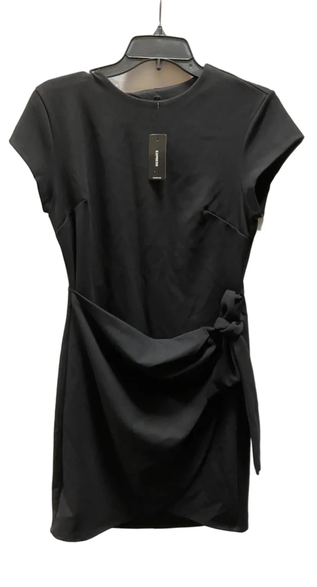 Dress Casual Midi By Express In Black, Size: M