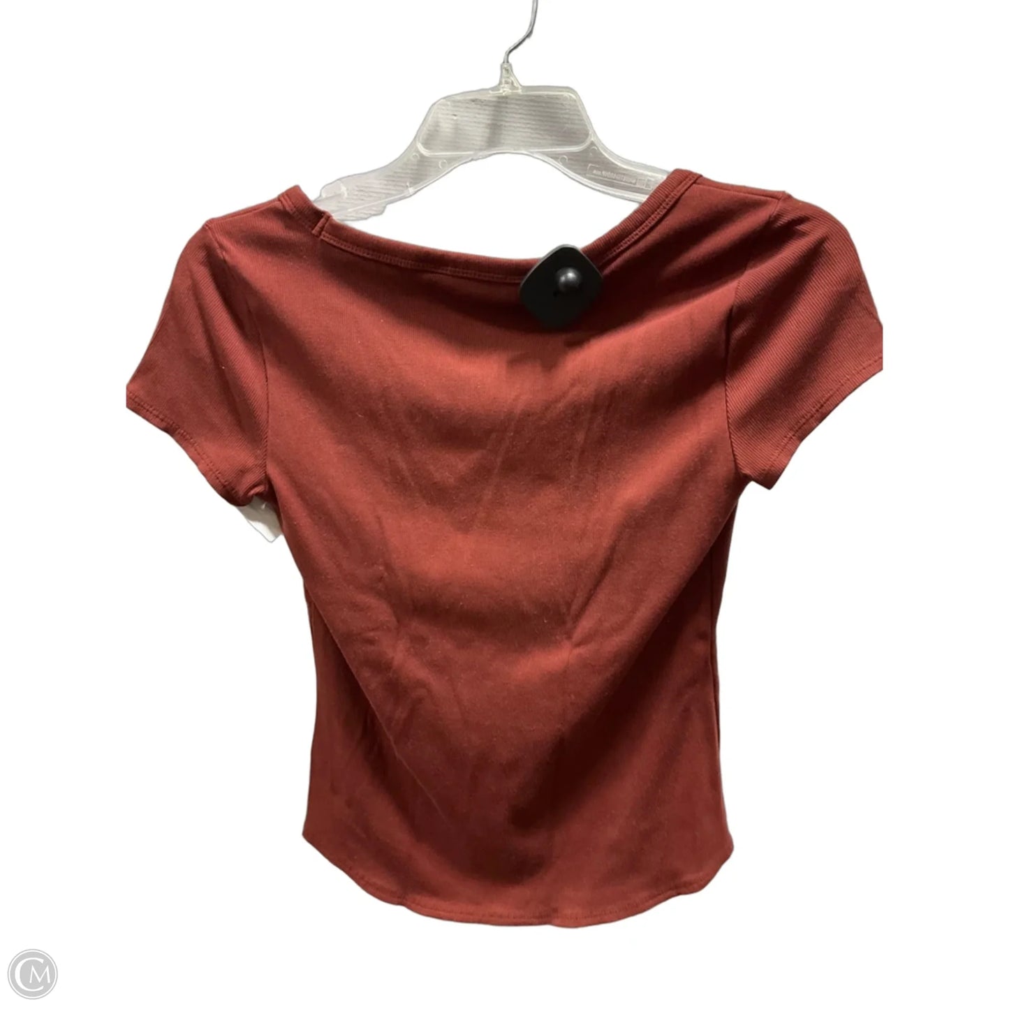 Athletic Top Short Sleeve By Athleta In Red, Size: S