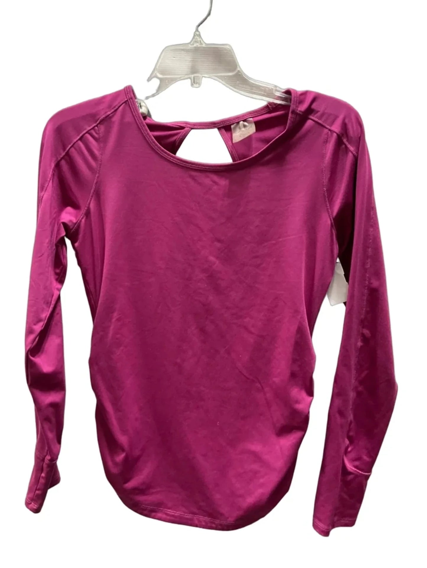 Athletic Top Long Sleeve Crewneck By Calia In Pink, Size: S