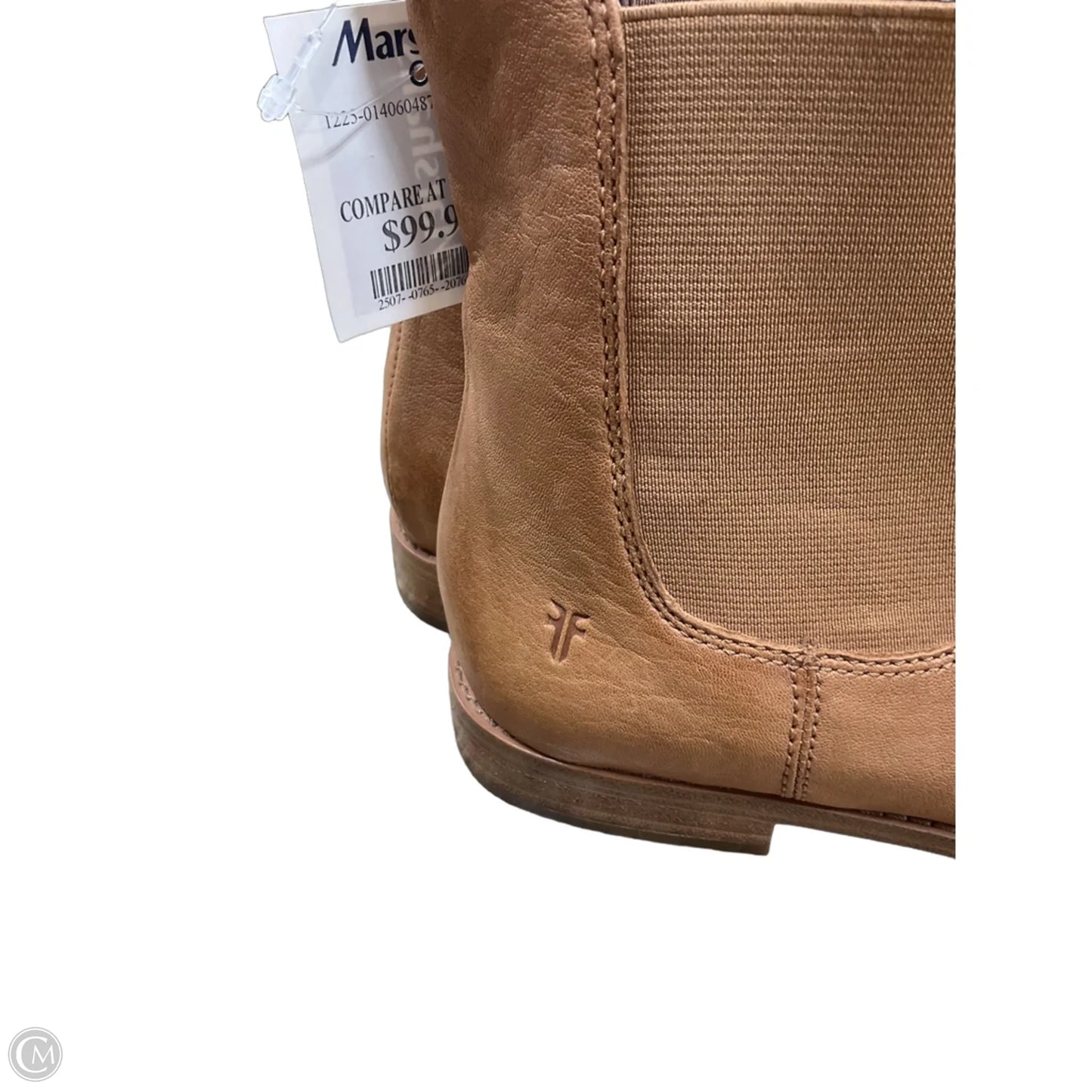 Boots Leather By Frye In Tan, Size: 8.5
