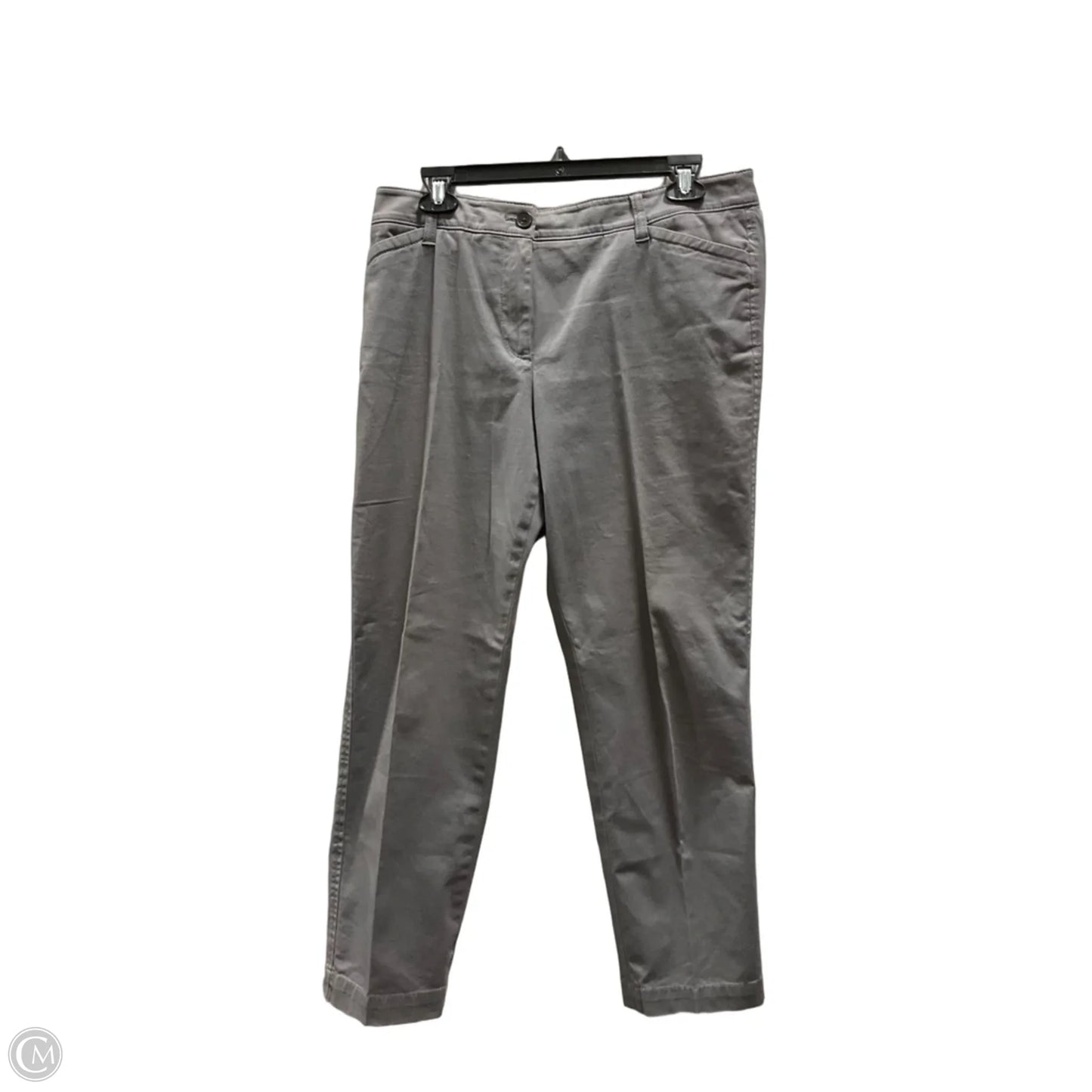 Pants Chinos & Khakis By Talbots In Grey, Size: 10