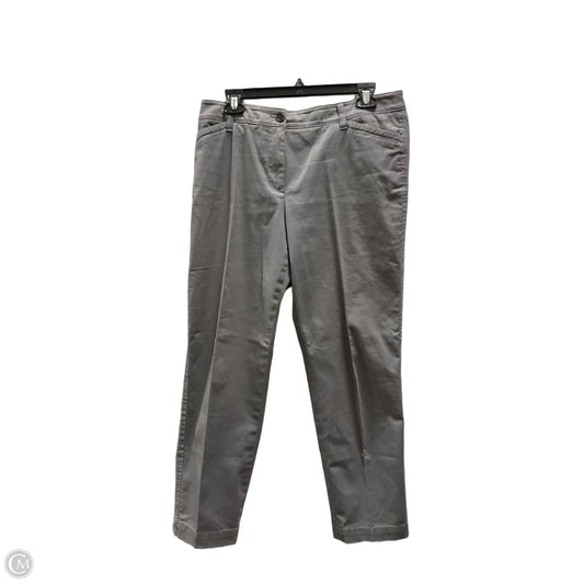 Pants Chinos & Khakis By Talbots In Grey, Size: 10