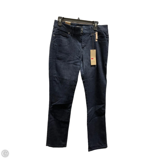 Jeans Skinny By Levis In Blue, Size: 12
