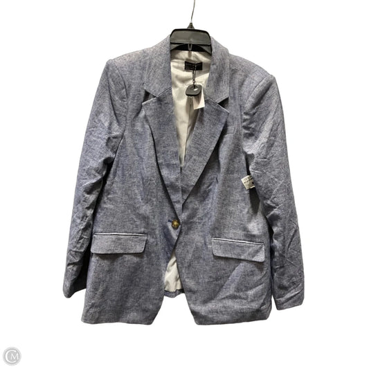 Blazer By Lane Bryant In Blue, Size: 20