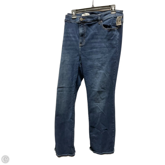 Jeans Boot Cut By Lane Bryant In Blue, Size: 22