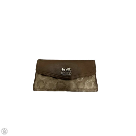 Wallet Designer By Coach, Size: Large