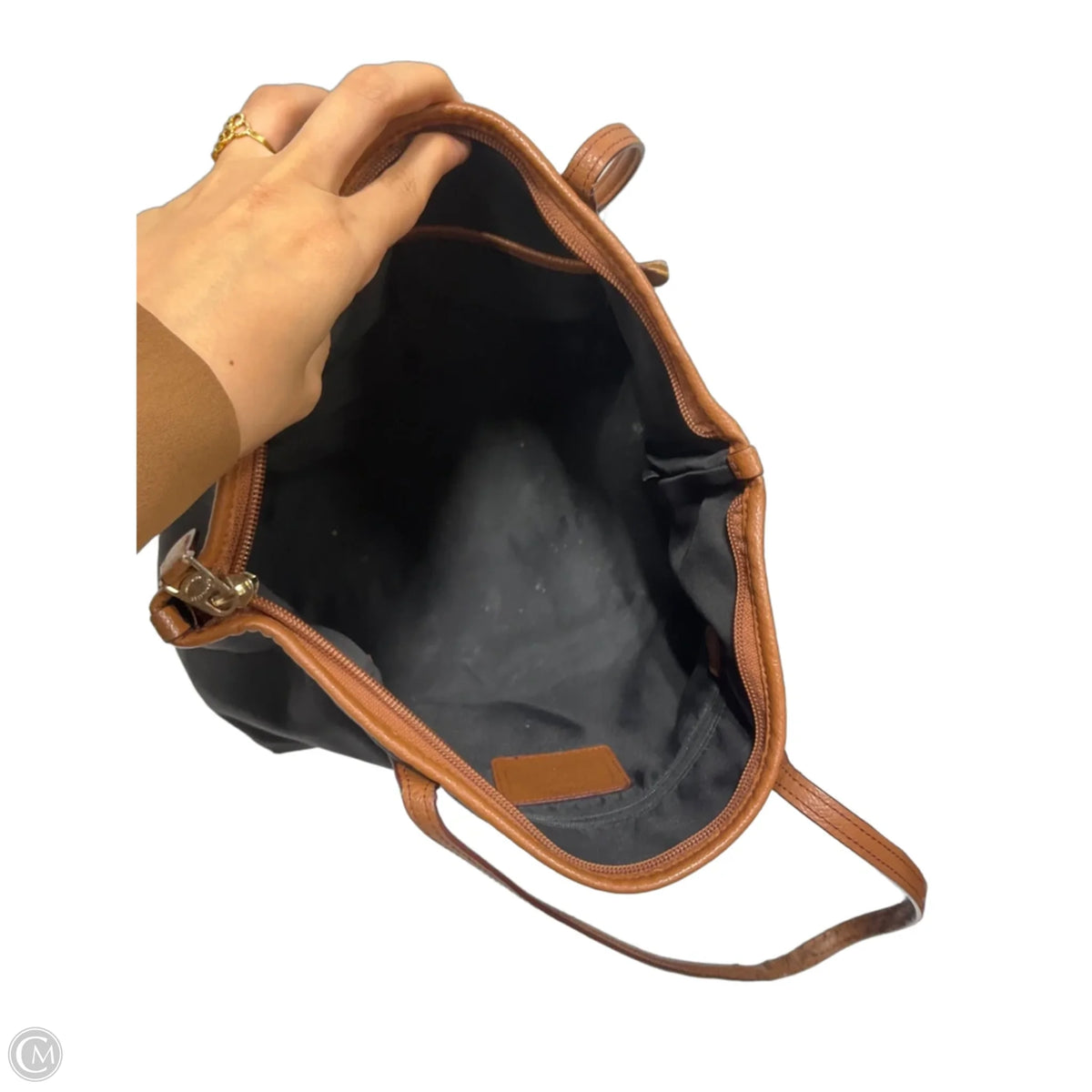 Tote Designer By Coach, Size: Medium