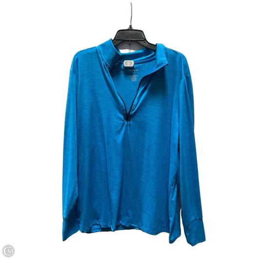 Athletic Jacket By Torrid In Aqua, Size: 3x