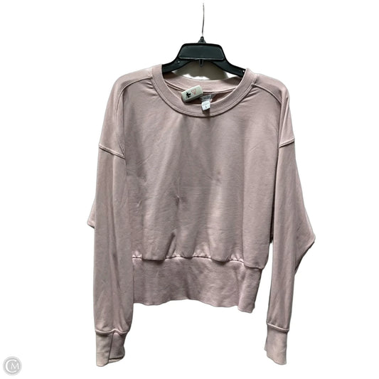 Athletic Top Long Sleeve Crewneck By Athleta In Purple, Size: L