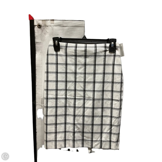 Skirt Midi By Express In Black & White, Size: 2