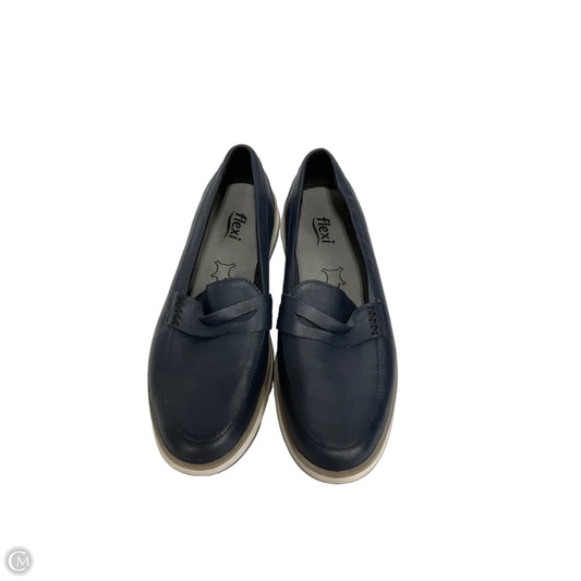 Shoes Flats By Cmb In Blue, Size: 8.5