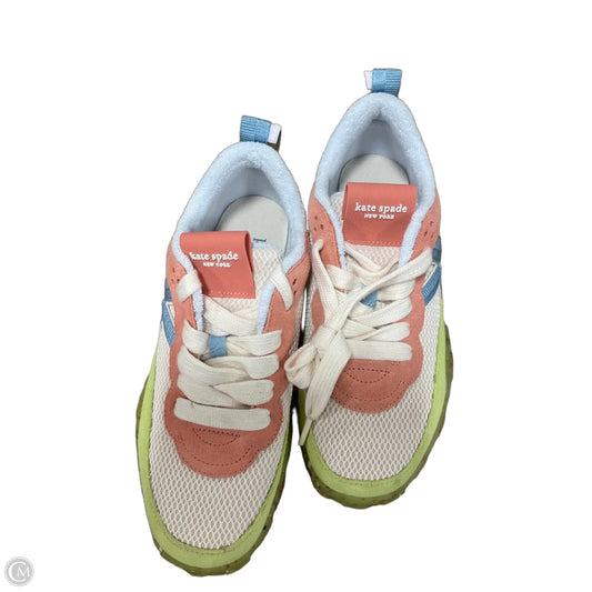 Shoes Designer By Kate Spade In Multi-colored, Size: 8.5