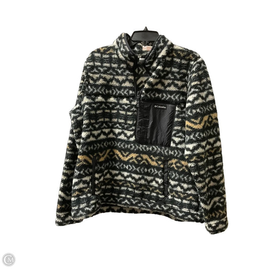 Athletic Fleece By Columbia In Black & Tan, Size: Xl