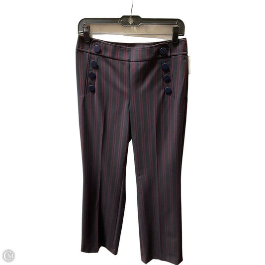 Pants Wide Leg By Loft In Blue & Red, Size: 2