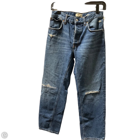 Jeans Straight By Madewell In Blue, Size: 0