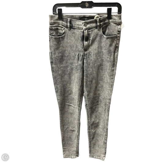 Jeans Skinny By Express In Grey, Size: 8
