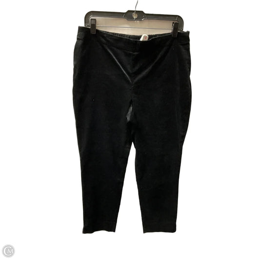 Pants Dress By J. Jill In Black, Size: 12