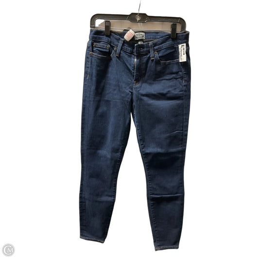 Jeans Skinny By J. Crew In Blue, Size: 6