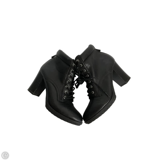 Boots Ankle Heels By Style And Company In Black, Size: 7