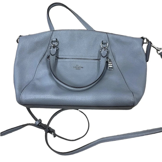 Handbag Designer By Coach, Size: Mediummissing coach keychain metal