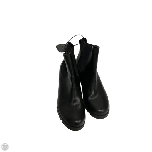 Boots Ankle Heels By Universal Thread In Black, Size: 9.5