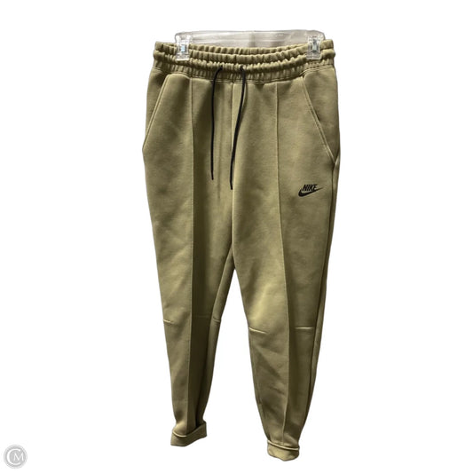 Athletic Pants By Nike Apparel In Green, Size: S